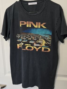 Pink Floyd World Tour 1987 Graphic Tee Daydreamer Usa T-Shirt Med.